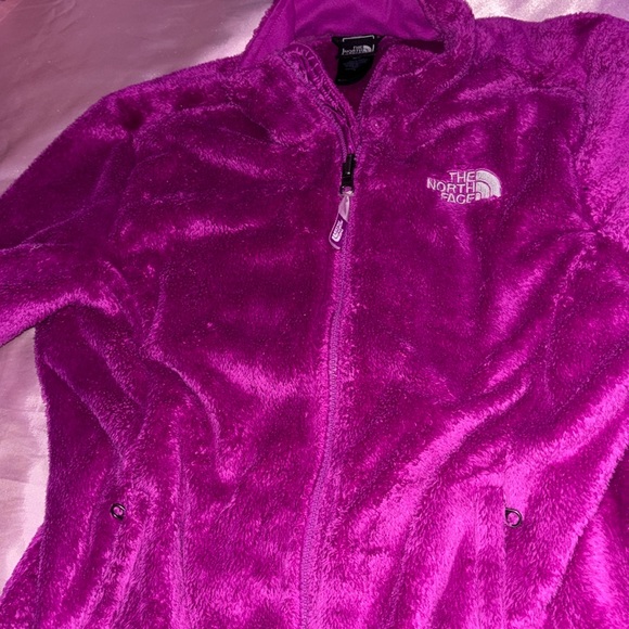 North face zip up hot pink/ purple - Picture 2 of 3
